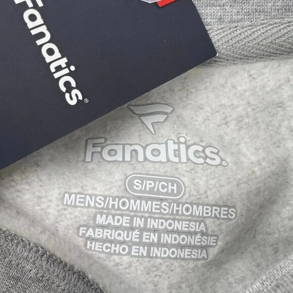 Fanatics Branded Heathered Grey Buffalo Bills Playability Pullover Sweatshirt S - Picture 2 of 4